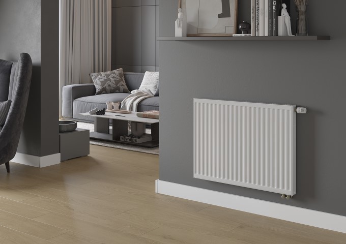 radiator cu conexiune inferioară