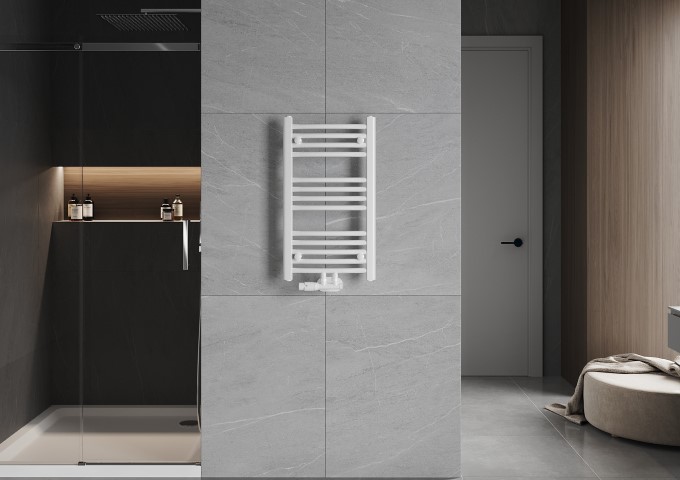 radiator de baie alb