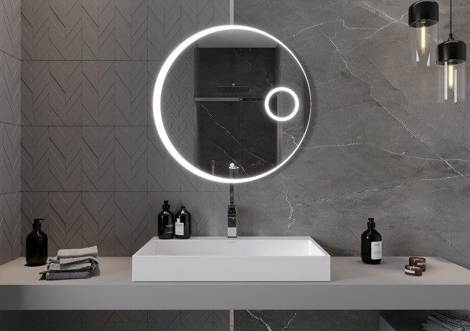 Oglinzi de baie încălzite cu LED