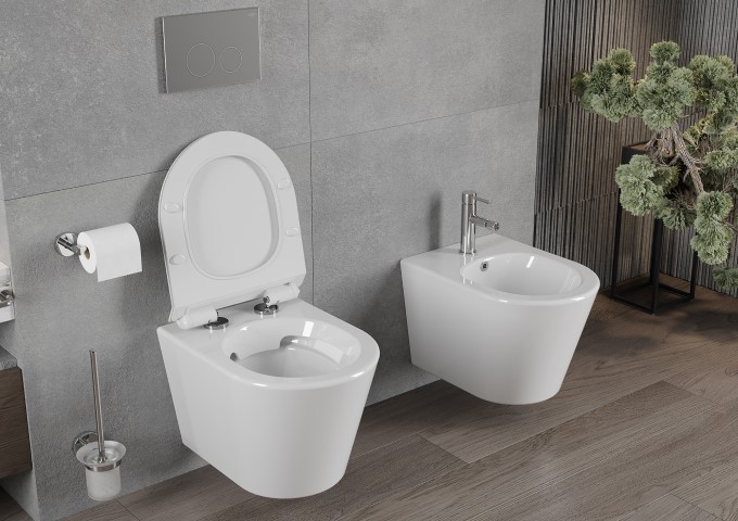 Recipiente și perii WC de perete