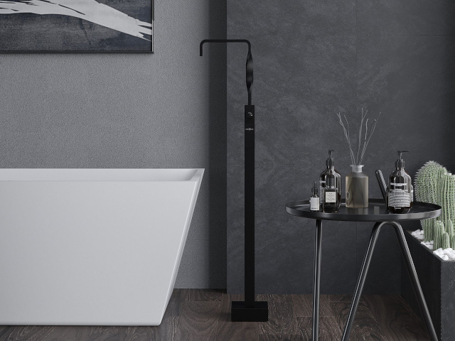 Placi negre de perete Mexen în baie