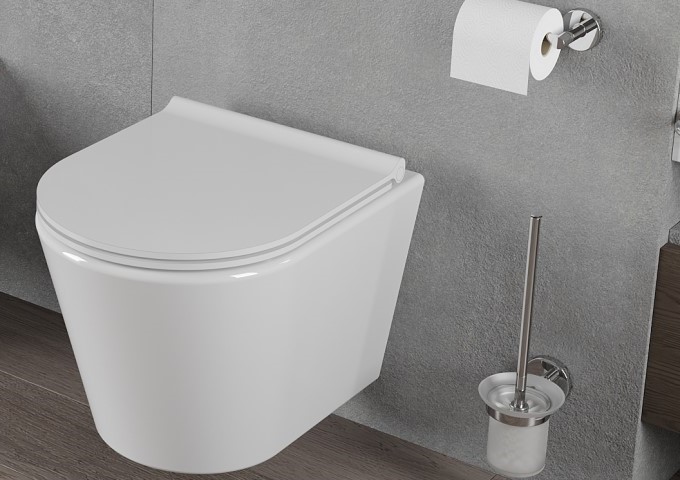 Containere și perii pentru WC pe tije