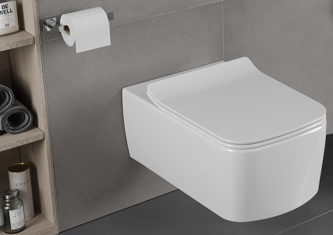 vas wc și capac cu închidere lentă