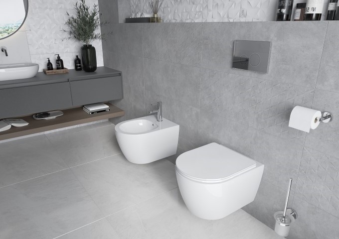 Containere și perii pentru WC pe tije