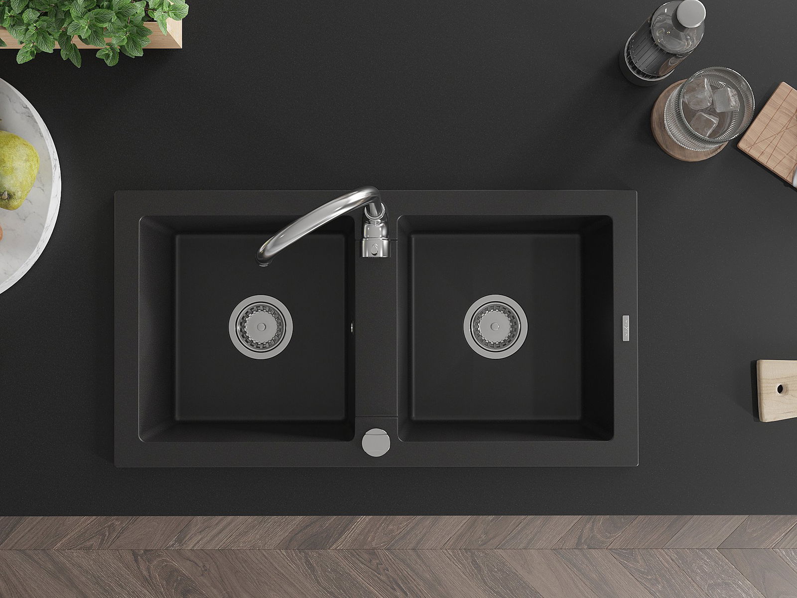 Chiuvetă dublă Mexen