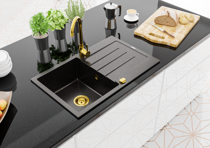 ociekător de chiuvetă din plastic