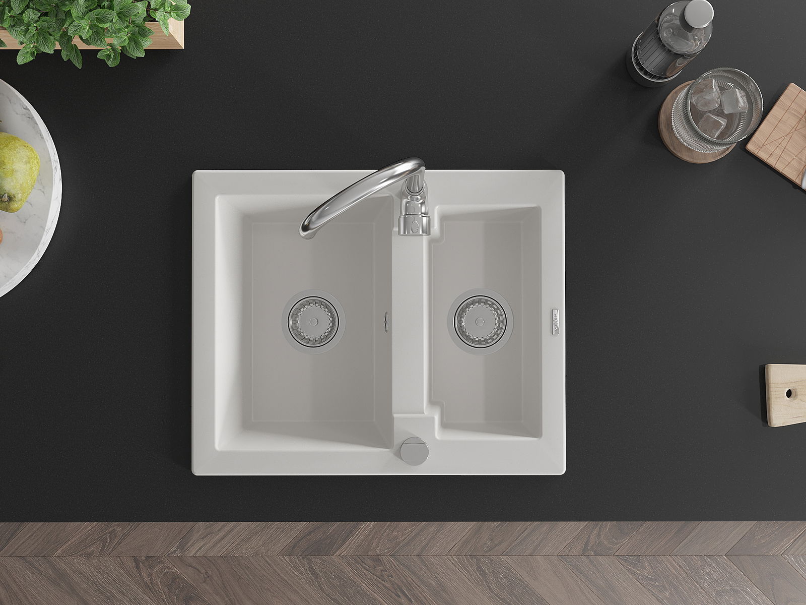 Chiuvetă cu 1,5 camere Mexen