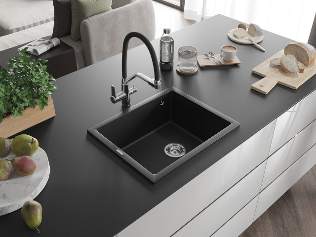 Chiuvetă inox cu o singură cuvă Mexen