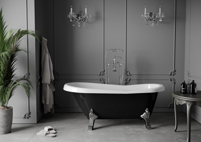 Căzi freestanding retro