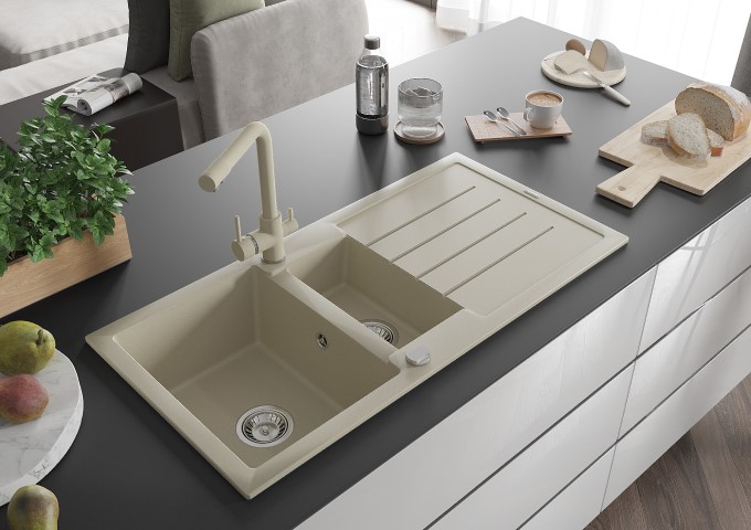 Baterii de bucătărie cu posibilitatea conectării unui filtru de apă