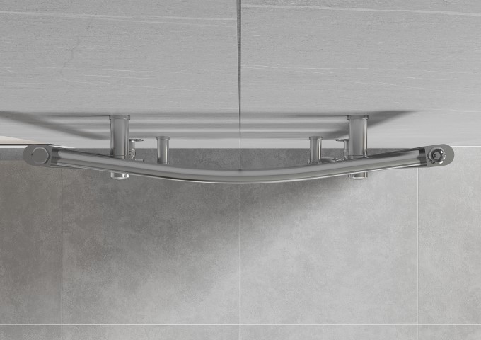 radiator de baie cromat