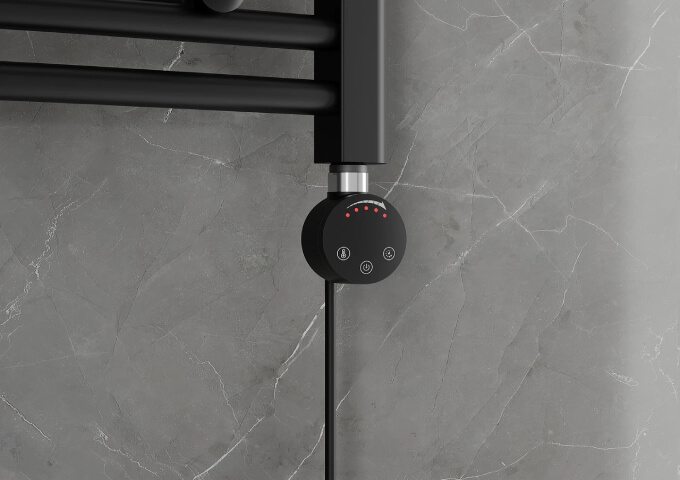 Încălzitor electric 600W negru