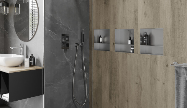 Nise de perete - accesoriul ideal pentru baie în amenajare modernă