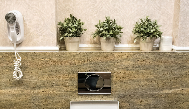 Alegem butonul de clătire