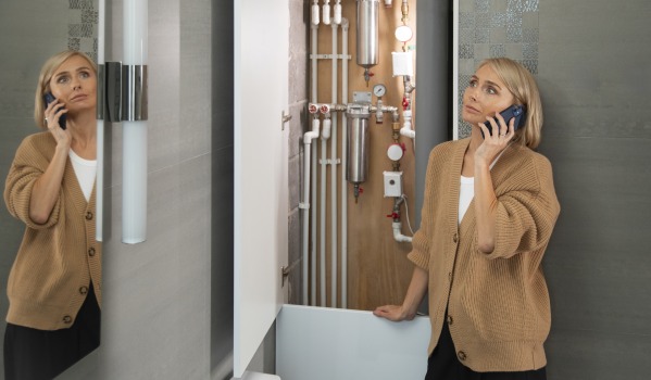 Cum să ascunzi țevile în baie mică – carcase, mobilier sau trucuri decorative?