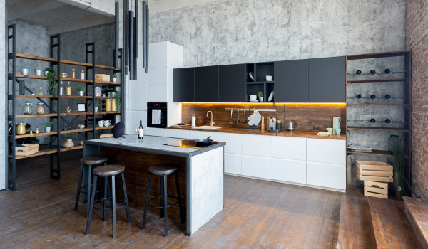 Ce fronturi de bucătărie să alegi? Lăcuite, acrilice, laminate