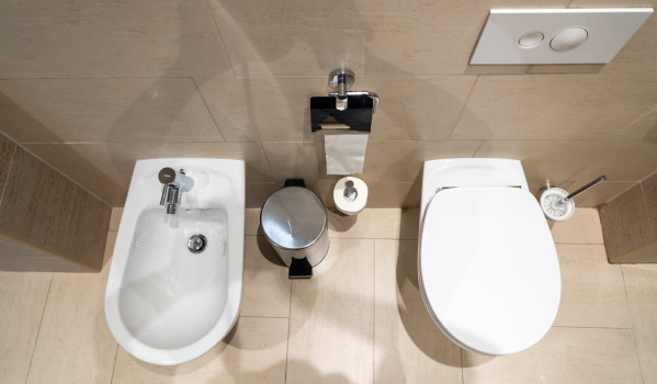 WC și bideu - cât spațiu este necesar pentru a crea o baie funcțională?