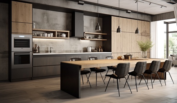 Mobilier de bucătărie până la tavan – avantaje și inspirații